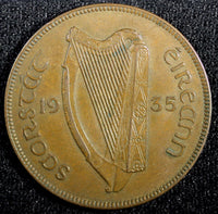 IRELAND Bronze 1935 1 Penny 30.74 mm KM# 3 (23 933)