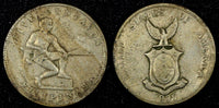 Philippines Copper-Nickel 1938 M 5 Centavos Manila Mint KM# 180 (26 732)