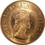 Jersey Elizabeth II Bronze 1966 1/12 Shilling KM# 26 RANDOM PICK (1 Coin)