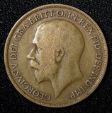 Great Britain George V Bronze 1916 1 Penny KM# 810 (28 418)