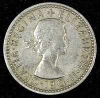 GREAT BRITAIN Elizabeth II 1956 6 Pence KM# 903 (26 994)