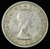 GREAT BRITAIN Elizabeth II 1956 6 Pence KM# 903 (26 994)