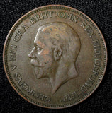 GREAT BRITAIN George V Bronze 1935 1 Penny  KM# 838 (28 416)