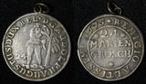 Germany BRUNSWICK-WOLFENBÜTTEL Silver 1675 24 Mariengroschen Wildman KM# 516 (5)