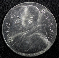 Vatican City Pavlvs VI Stainless Steel (1968)/VI 100 Lire FAO BU KM# 106 (247)