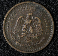 Mexico ESTADOS UNIDOS MEXICANOS Bronze 1906 1 Centavo narrow date KM# 415 (874)