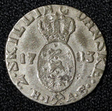 NORWAY Christian VII Silver 1783 HIAB 2 Skilling VF KM# 255 (30 032)