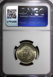 South Africa Silver 1963 10 Cents Jan van Riebeeck NGC MS63 GEM BU KM# 60 (041)