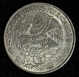 MEXICO 1970 Mo  Peso José Maria Teclo Morelos UNC KM# 460 (30 107)