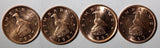 Zimbabwe 1997 1 Cent Bird UNC KM# 1a  Random Pick (1 Coin)  (034)