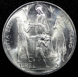 Vatican City Pavlvs VI  Aluminum (1968)/VI 10 Lire FAO BU KM# 103 (24 244)