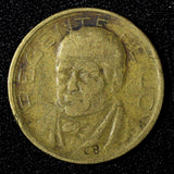 BRAZIL  Diogo Antônio Feijó Aluminum-Bronze 1937  500 Reis KM# 540 (27 646)