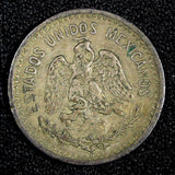Mexico ESTADOS UNIDOS MEXICANOS Silver 1905 M 10 Centavos 1st Year KM# 428 (297)