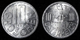 Austria Aluminium 1957 10 Groschen UNC KM# 2878 (29 047)