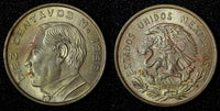Mexico Brass 1959 10 Centavos Benito Juárez KM# 433 (27 853)