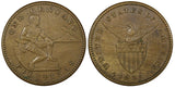Philippines Bronze 1914 S  1 Centavo US Mint  KM# 163 (24 382)