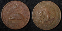 MEXICO  Bronze 1969 Mo 20 Centavos KM# 440 (27 448)