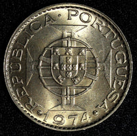 Mozambique Copper-Nickel 1974 10 Escudos GEM BU KM# 79b RANDOM PICK (1 Coin)
