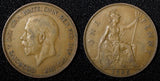 GREAT BRITAIN George V Bronze 1935 1 Penny  KM# 838 (28 413)