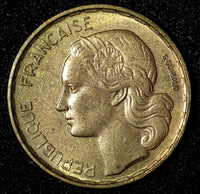 France Aluminum-Bronze 1951 20 Francs UNC  KM# 917.1  (28 276)