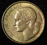 France Aluminum-Bronze 1951 20 Francs UNC  KM# 917.1  (28 276)