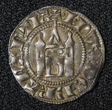 Belgian Brabant John III (1312-1355) Silver Sterling Castle;Brussels Witte# 307