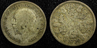 Great Britain George V (1910-1936) Silver 1929 6 Pence KM# 832 (24 191)