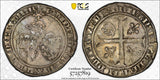 Belgium Brabant John IV (1417-1429) AR Double 2 Gros PCGS XF45 TOP GRADED RARE