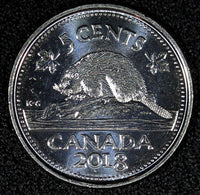 CANADA Elizabeth II 2018 5 Cents GEM BU COIN KM# 491 RANDOM PICK (1 COIN ) (036)