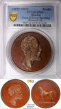 SWEDEN Specimen Medal Oscar II 1872-1907  Horse Breeding PCGS SP65 TOP GRADED