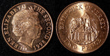 Jersey Elizabeth II 1998 2 Pence L'Hermitage UNC KM#104 RANDOM PICK (1 Coin) (2)