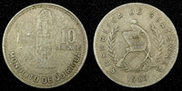 GUATEMALA Copper-Nickel 1983 10 Centavos Guatemala City Mint KM# 277.4 (24 602)