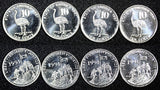 Eritrea 1997 10 Cents Ostrich GEM BU KM# 45 RANDOM PICK (1 Coin) (84)