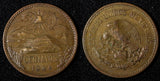 Mexico ESTADOS UNIDOS MEXICANOS Bronze 1944 20 Centavos  KM# 439 (27 582)