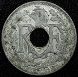 FRANCE  Lindauer Zinc 1941 10 Centimes WWII Issue XF KM# 896 (24 937)