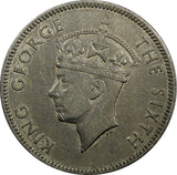 British Honduras George VI Copper-Nickel 1952 25 Cents Mint-75.000 KM# 26  (1)