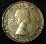 CANADA Silver 1953 $1.00 Dollar Flashy PL Nice Toned  KM# 54  (28 107)