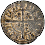 ENGLAND Edward I Silver (1279-1307) 1 Penny Durham PCGS XF40 TOP GRADED  S-1423