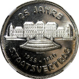 Austria Silver PROOF 1980 500 Schilling NGC PF68 CAMEO TOP GRADED KM# 2948 (26)