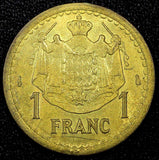 MONACO Louis II  Aluminum-Bronze 1945 1 Franc WWII KM# 120a RANDOM PICK (1 Coin)