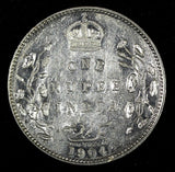 India-British Edward VII Silver 1904 Rupee Silver (.917) 30.6 mm KM# 508 (338)
