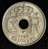 Denmark Christian X Copper-Nickel 1936 10 Ore UNC KM# 822.2 (28 389)