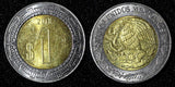 Mexico ESTADOS UNIDOS MEXICANOS Bimetallic 2015 1 Peso KM# 603 (27 997)
