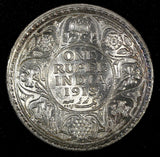India-British George V Silver 1918 (B) Rupee Bombay Mint KM# 524 (27 365)