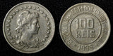 BRAZIL Copper-Nickel 1935 100 Reis Rio de Janeiro Mint KM# 518 (27 782)