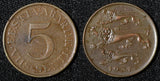 ESTONIA  Bronze  1931  5 Senti 23.3mm KM# 11 (28 521)