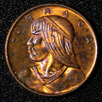 PANAMA Bronze 1979 1 Centesimo Nice Toning KM# 22 ( 27 638)