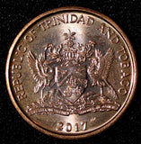 Trinidad & Tobago 2017 5 Cents Bird of Paradise UNC KM# 30 RANDOM PICK (1 C) (5)