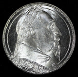 SWEDEN Silver 1932-G 2 Kronor  1 YEAR Death of Gustaf II Adolf BU KM# 805 (51)