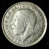 Great Britain George V Silver 1916 3 Pence  Maundy KM# 813 (28 336)